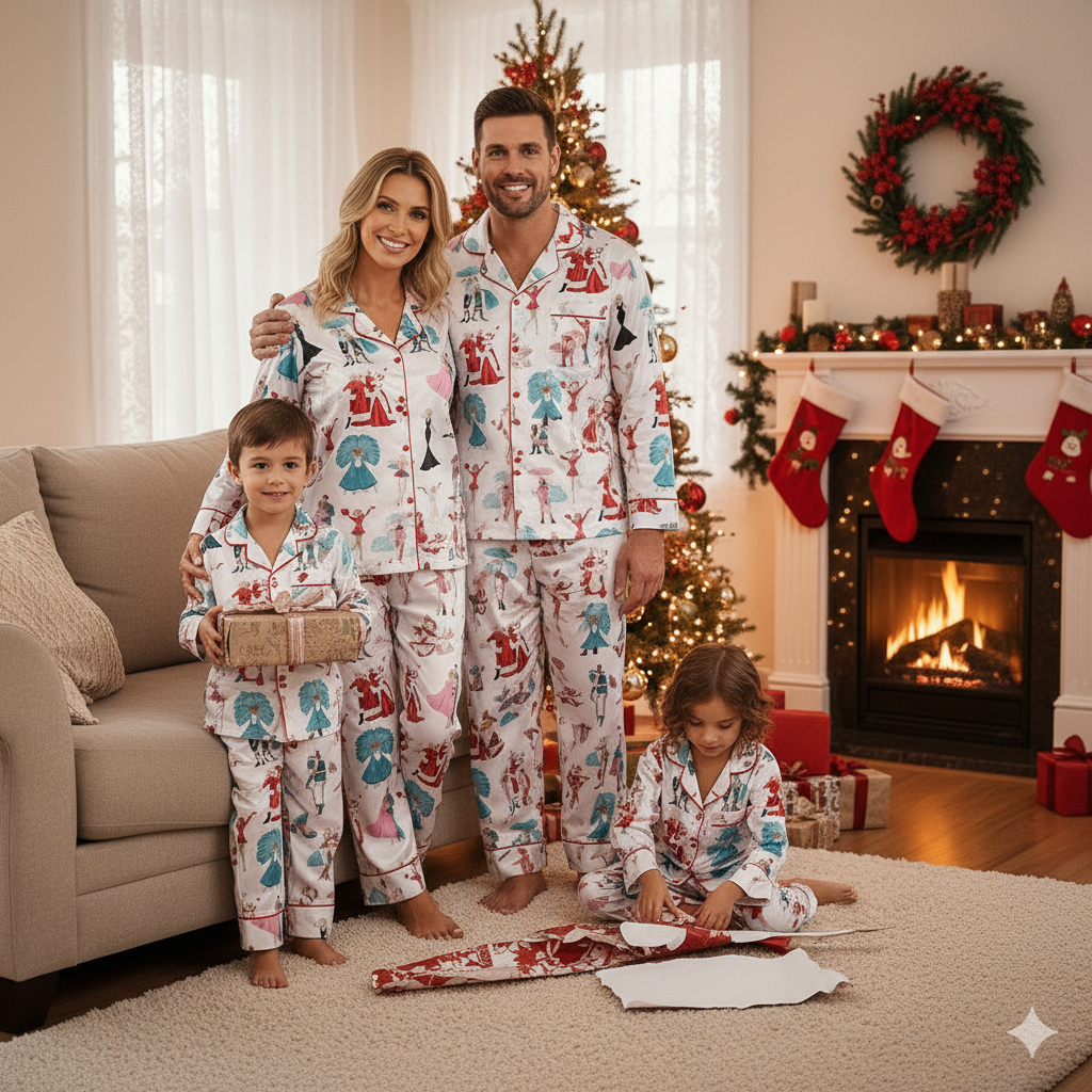 Snowvera™ White Christmas Pajamas Set
